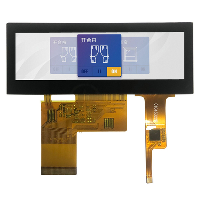 480x128 módulo de um RGB TFT LCD de 3,9 polegadas com Pin capacitivo do tela táctil 40