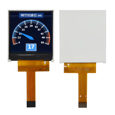 1.44 polegadas Pequena tela TFT LCD 128x128 pixels Interface SPI ZIF FPC Conexão