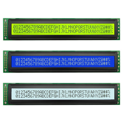 Pin monocromático 8bit da ESPIGA LCM 16 dos módulos 4002 da exposição de caráter de 40x2 LCD