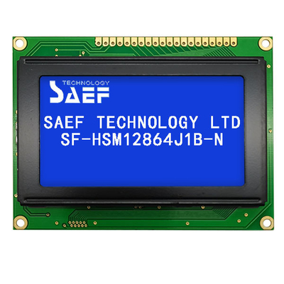 20 matriz negativa LCM da ESPIGA 128X64 do MPU STN da exposição de Pin Monochrome Graphic LCD