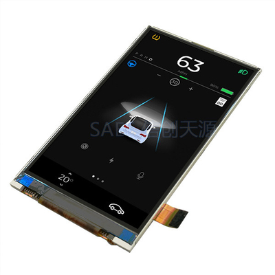 exposição 3,7" de 480x800 TFT LCD IPS relação da polegada MIPI para o Smart Devices industrial