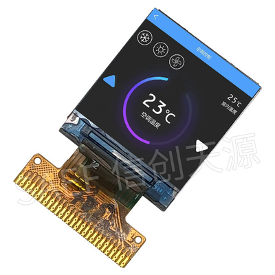 Relação da exposição 128x128 IPS MCU do LCD do quadrado de 0,85 polegadas com o luminoso branco do diodo emissor de luz