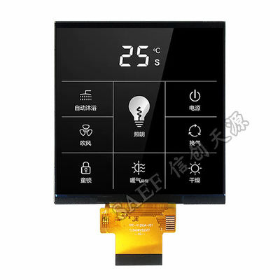 Qualidade  4" RGB And SPI Square LCD Display , TFT Touch Screen Module 480X480 Dots Resolution Display fábrica