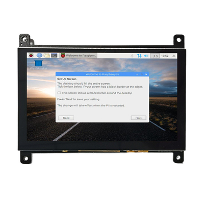 HDMI compatível com framboesa Pi4 exposição 800x480 Dots With CTP de TFT LCD de 5 polegadas