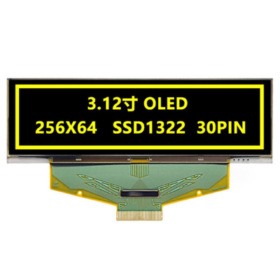 UG-5664ASWEF01 3.12" 256*64 Pontos Módulo de Display OLED com Interface SPI/Parallel/I2C