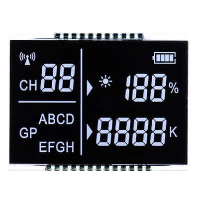 Medidor de energia elétrica LCD, ecrã LCD de segmento para 86 Medidor de energia elétrica trifásico multifuncional