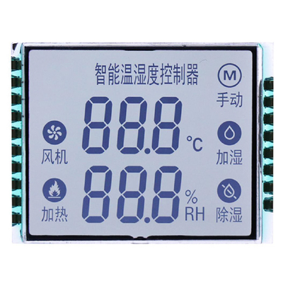 Medidor de energia elétrica LCD, ecrã LCD de segmento para 86 Medidor de energia elétrica trifásico multifuncional