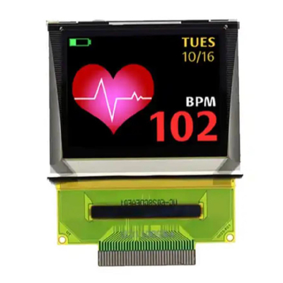Display AMOLED Full Color de 1,45 polegadas UG-6028GDEEF01 SSD1333 Controlador 160x128 Matriz passiva 30 pinos Conexão ZIF para dispositivo médico
