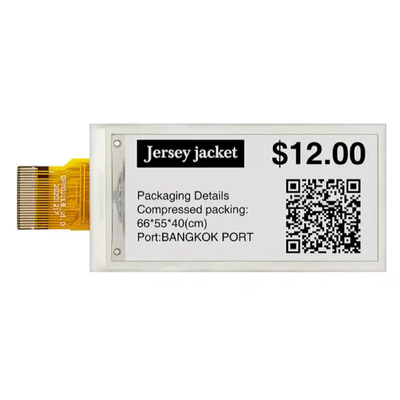 2.9 polegadas ESL Electronic Epaper Display Eink Digital Price Tag Etiqueta de prateleira