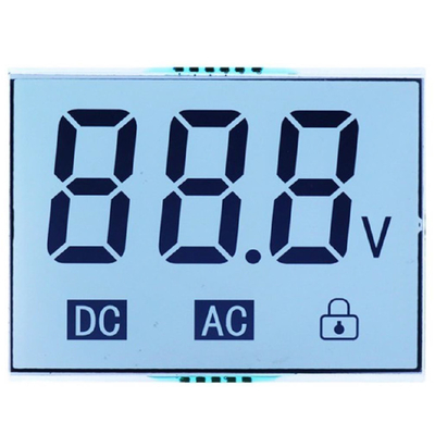 Display LCD de 7 segmentos, 4 dígitos 8 dígitos 7 segmentos LCD, Display LCD monocromo, Display LCD numérico