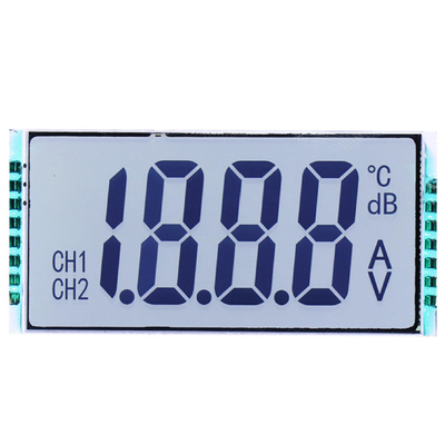 Display LCD de 7 segmentos, 4 dígitos 8 dígitos 7 segmentos LCD, Display LCD monocromo, Display LCD numérico