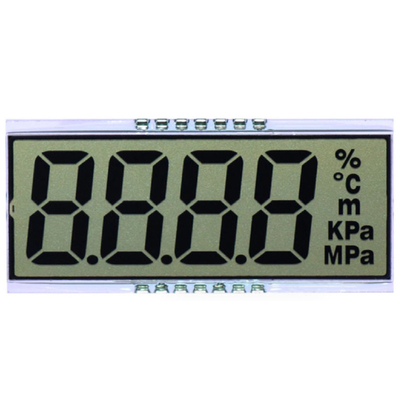Display LCD de 7 segmentos, 4 dígitos 8 dígitos 7 segmentos LCD, Display LCD monocromo, Display LCD numérico