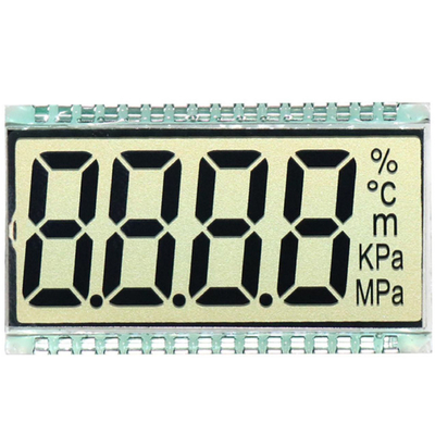 Painel LCD TN personalizado, LCD do medidor com voltagem, corrente, temperatura, caracteres/segmentos de potência