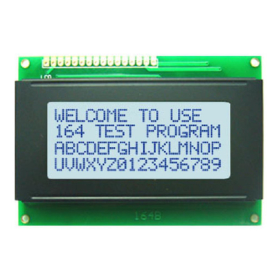 16x4 o caráter alfanumérico LCD indica 5V com luminoso do diodo emissor de luz