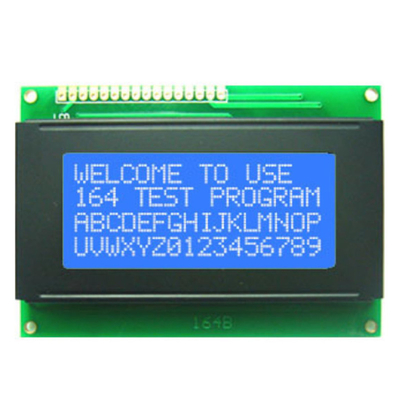 16x4 o caráter alfanumérico LCD indica 5V com luminoso do diodo emissor de luz