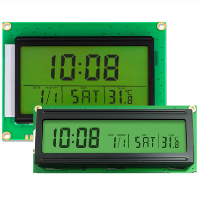 China LCD Manufacturer Segmento personalizado COB HT1621 DP1621 IC SPI MUC Interface LCD Display Screen Module
