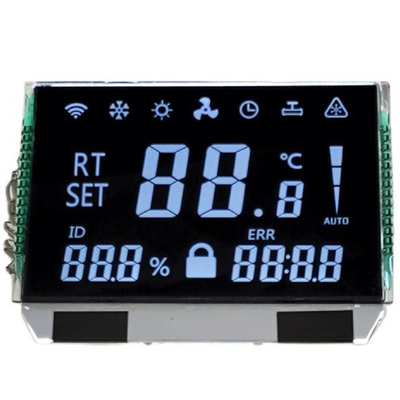 Display LCD de segmento negativo VATN personalizado com controlador HT1621 ST7035
