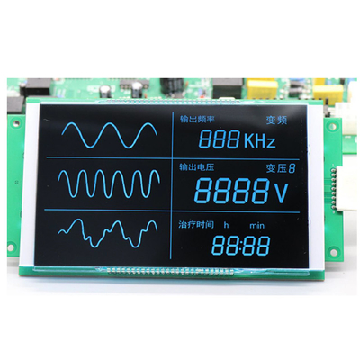 Display LCD de segmento negativo VATN personalizado com controlador HT1621 ST7035