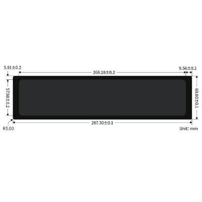 11Ecrã capacitivo de.9 polegadas 320×1480 IPS Monitor com sinal de saída HDMI Suportando Raspberry Pi Windows