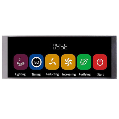 TFT de barra de 6,86 polegadas de grau industrial de alto brilho 800nits LCD display 480 × 1280 pontos
