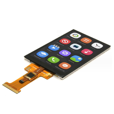3Display LCD de retrato TFT de 0,5 polegadas com controlador de interface do MCU ILITEK ILI9488 320x480 HVGA