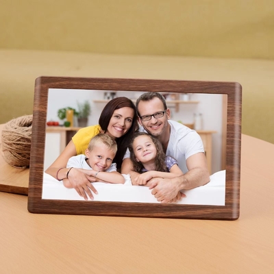 10.1 polegadas WiFi quadro de foto digital 1280x800 tela IPS, rotação automática de fotos e vídeos