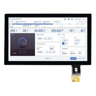 15Display TFT Industrial de.6 polegadas Fornecedor da China, Optimum Multimédia 15,6 polegadas FHD TFT Display LCD Com 1000 Nits