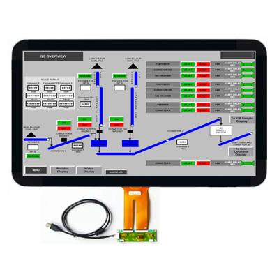 21.5 polegadas TFT LCD Display FHD 1920*1080 Resolução LVDS Luz solar legível