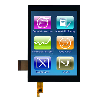 PCAP TFT Display 4 polegadas (3,97&quot;), 4 polegadas TFT LCD SPI+RGB Interface IPS capacitivo touch screen