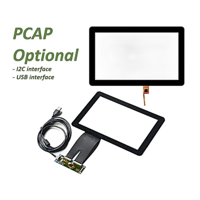 7 polegadas TFT LCD Display Operação de ampla temperatura RGB 1024x600 50pins HMI Screen