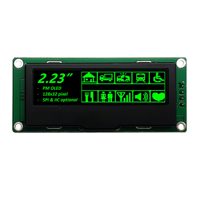 128x32 pontos OLED Modulo de Display Gráfico de 2,23 polegadas Interface SPI