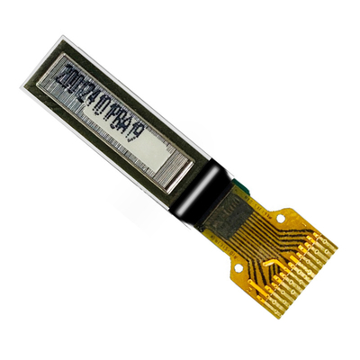 0.63 polegadas 120x28 pixels OLED Display Module Matriz passiva Monocromática Cor Branca