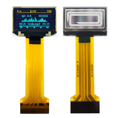 0.96 polegadas 30 Pin ZIF Connector OLED Painel de exibição fino 128x64 Dot Matrix SPI I2C Interface