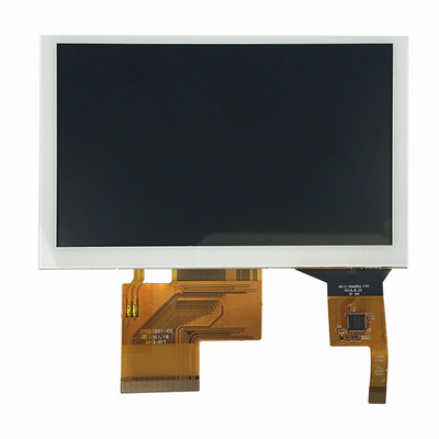 Exposição do toque do LCD TFT de 5 polegadas, tela táctil capacitivo industrial 800×480