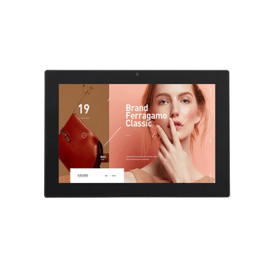 10.1inch 1280*800 Mural montado POE RS485 Android Tablet PC Display de publicidade personalizado