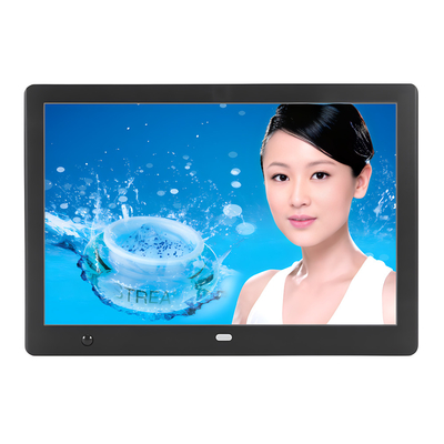 10.1 polegadas Digital fotograma IPS 1280x800 Botão de controle Reprodução automática de vídeos e imagens giradas