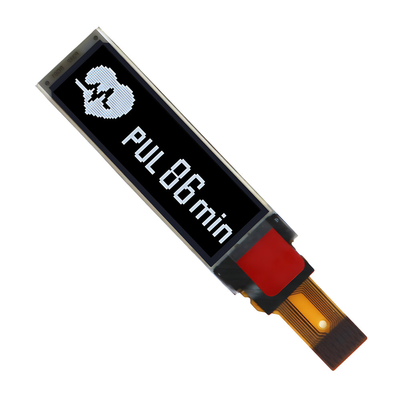 0.87 polegadas Slim OLED Display Module 128x32 Pixels Interface I2C Texto Branco/Azul