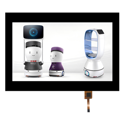 Relação de MIPI 7 ângulo de visão completo do tela táctil 1024x600 IPS de TFT LCD da polegada com CTP