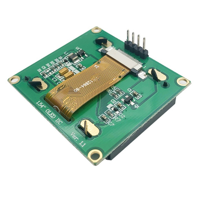1.54 polegadas I2C Interface SSD1309 Display gráfico OLED com área ativa 35.06 x 17.52 mm Resolução 128x64