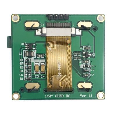 1.54 polegadas I2C Interface SSD1309 Display gráfico OLED com área ativa 35.06 x 17.52 mm Resolução 128x64