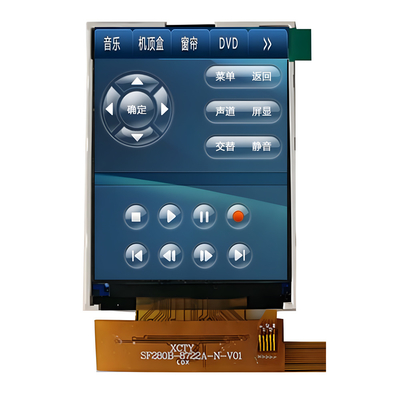 2.8 polegadas TFT LCD Display Manufacturer China 240x320 Dots TN SPI Serial Interface