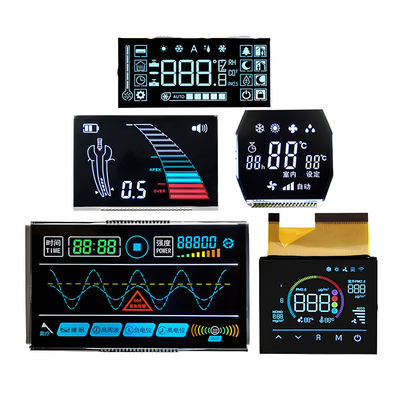 Ecrã LCD monocromático TN HTN personalizado para medidores de eletricidade