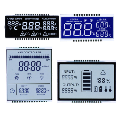 Display LCD personalizado TN/HTN/STN/FSTN/VA Segmento monocromático Caracter Grafico COG Dot Matix Ecrã LCD