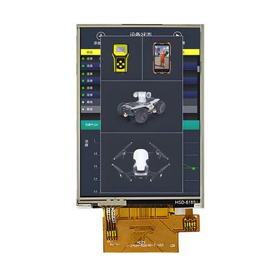 2.4 polegadas Alto brilho 800nits IPS TFT Display 240x320 Dot Matrix Module