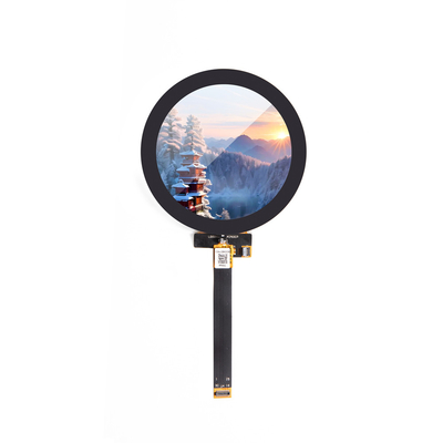 2Módulo de exibição LCD circular de.8 polegadas 480x480 pontos Interface RGB de 8 bits com CTP