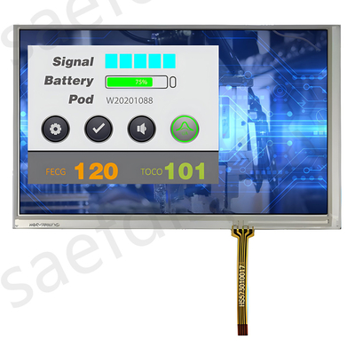 7 polegadas TFT LCD Display Innolux AT070TN83 800x480 pontos 40 pinos Interface RGB com RTP