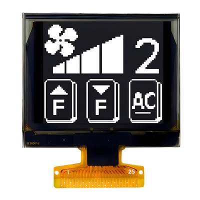 1.5 polegadas Módulo de Display OLED monocromático 128x128 Driver IC SH1107 SPI Interface