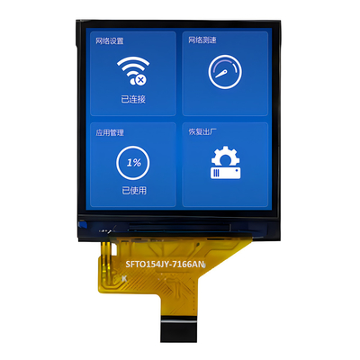 Interface SPI 1,54 polegadas TFT Display 240x240 pontos 10 Pin ZIF Conexão