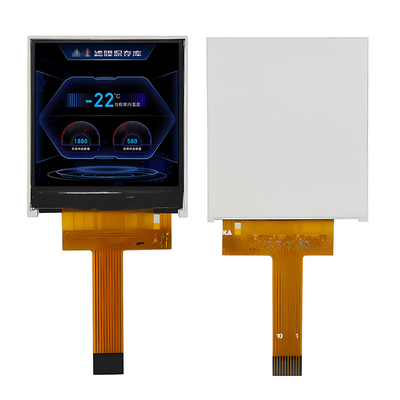 1.44 polegadas Pequena tela TFT LCD 128x128 pixels Interface SPI ZIF FPC Conexão