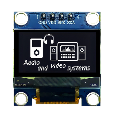 0.96 polegadas OLED Display Board Module 12864 128X64 IIC I2C Driver 4 Pins Para Raspberry Pi Arduino